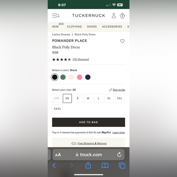 Black Polly Dress
POMANDER PLACE - Picture 11 of 14